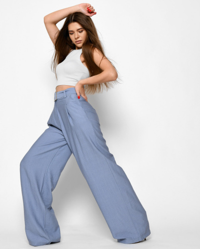 Серый летний топ 48548, Цвет: Серый, Размер: M-L, изображение 2