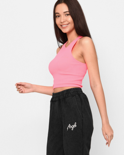 Малиновый топ без рукавов 43380, Цвет: Малина, Размер: M-L, изображение 2