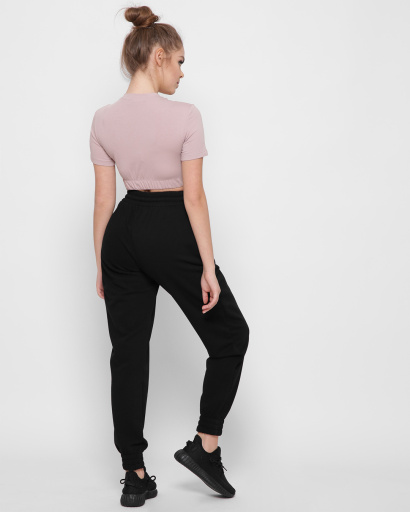 Короткий розовый топ на резинке 41413, Цвет: Розовый, Размер: S, изображение 2