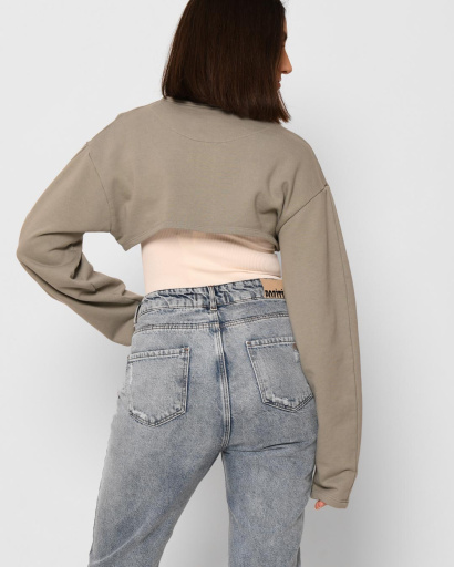 Топ-болеро Carica -6607-1 43305, Цвет: Хаки, Размер: M, изображение 3