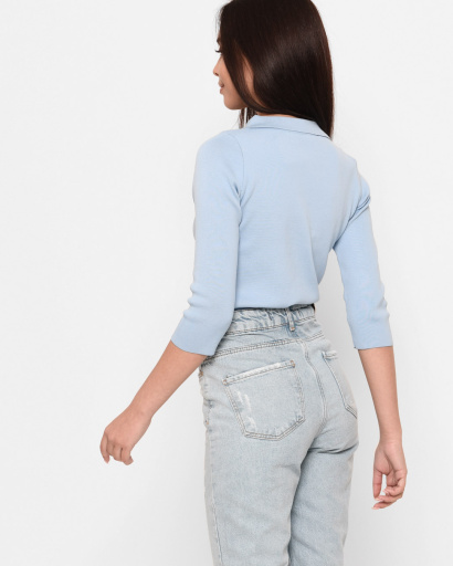 Топ Carica -6579-11 43028, Цвет: Голубой, Размер: XS-S, изображение 3