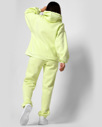 Теплий жовтий спортивний костюм 52673, Колір: Жовтий, Розмір: S, зображення 6