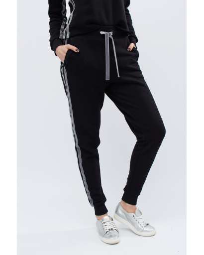 Спортивний чорний костюм двійка Minimalism 32021, Колір: Чорний, Розмір: S, зображення 6