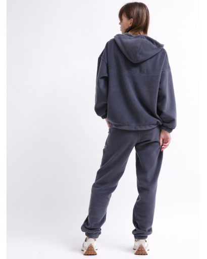 Женский графитовый флисовый костюм 55858, Цвет: Графит, Размер: S, изображение 8