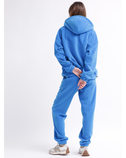 Жіночий синій флісовий костюм 55860, Колір: Синій, Розмір: S, зображення 10