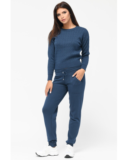 Трикотажный спортивный костюм Carica -31321-35 34168, Цвет: Джинс, Размер: ONE SIZE, изображение 2