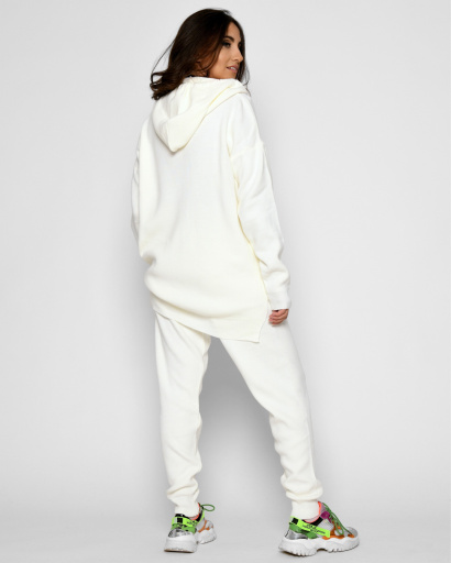 Демісезонний спортивний костюм кольору молоко 52200, Колір: Молочний, Розмір: ONE SIZE, зображення 3