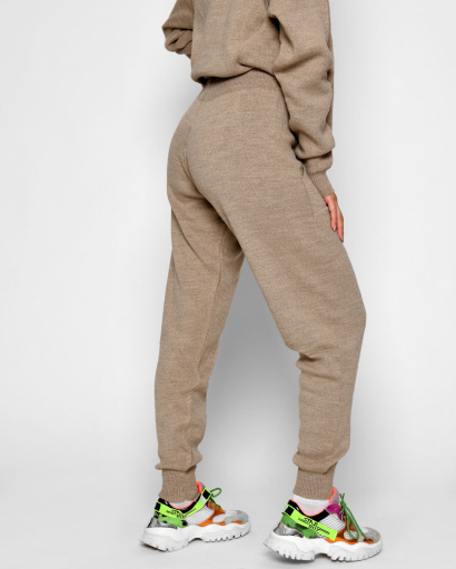 Демісезонний бежевий спортивний костюм 52201, Колір: Бежевий, Розмір: ONE SIZE, зображення 3