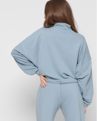 Свитшот CRC SV-7595-7 41423, Цвет: Мята, Размер: XS, изображение 2