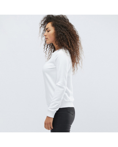 Женский белый свитшот 38167, Цвет: Белый, Размер: XS, изображение 2