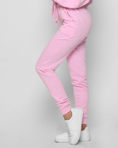 Рожеві спортивні штани 41804, Колір: Рожевий, Розмір: XS, зображення 3
