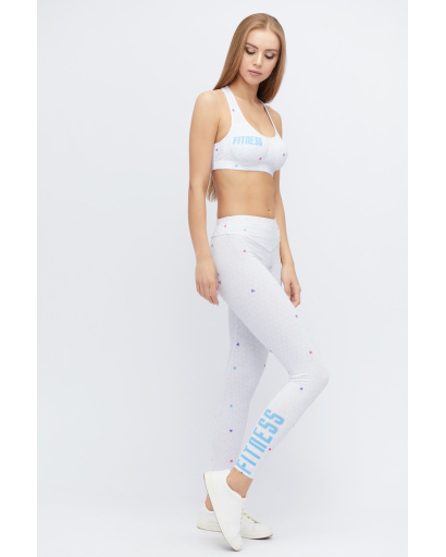 Стильний сірий топ для тренувань 32905, Колір: Св. Сірий, Розмір: XS, зображення 2