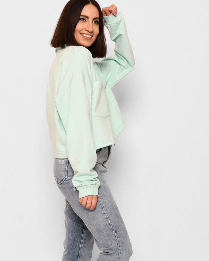 Модный жакет из мягкой ткани 44943, Цвет: Мята, Размер: L, изображение 3