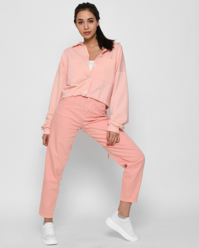 Женский персиковый жакет 44945, Цвет: Персиковий, Размер: L, изображение 2