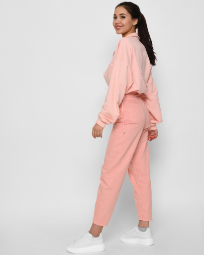 Женский персиковый жакет 44945, Цвет: Персиковий, Размер: L, изображение 4