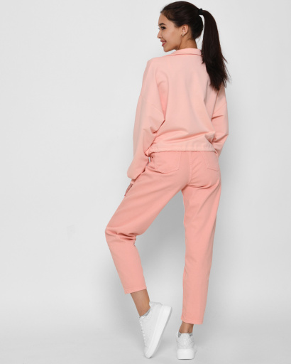 Женский персиковый жакет 44945, Цвет: Персиковий, Размер: L, изображение 5