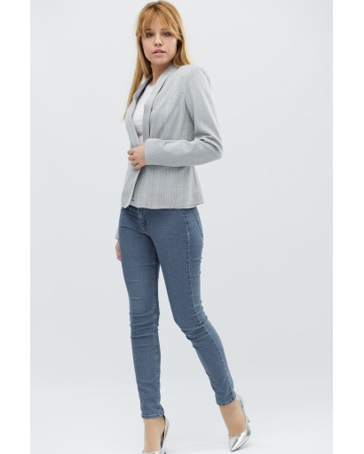 Жакет Carica JK-9016-4 32309, Цвет: Серый, Размер: XS, изображение 2