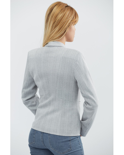 Жакет Carica JK-9016-4 32309, Цвет: Серый, Размер: XS, изображение 3