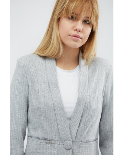 Жакет Carica JK-9016-4 32309, Цвет: Серый, Размер: XS, изображение 4