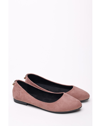 Стильные женские балетки 35246, Цвет: Пудровый, Размер: 38, изображение 2