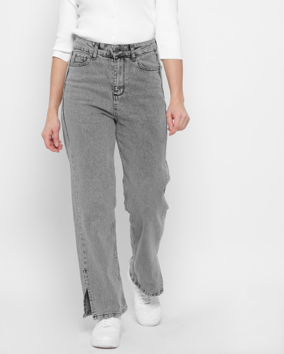 Сірі джинси кльош 43129, Колір: Сірий, Розмір: 26, зображення 2