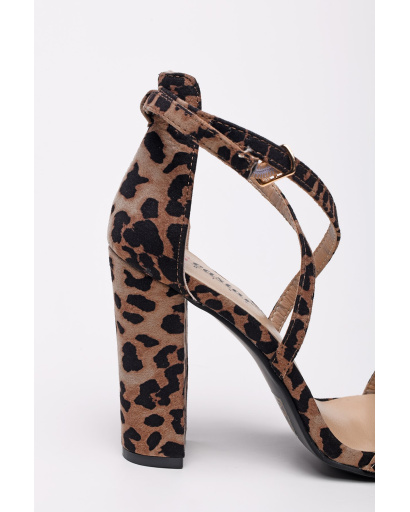 Босоножки Quincy -31538-10 35254, Цвет: Леопард, Размер: 37, изображение 4