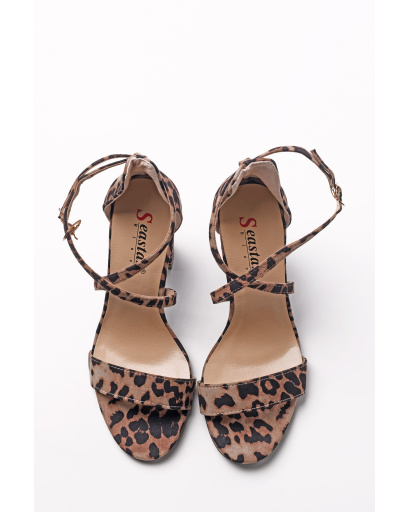 Босоножки Quincy -31538-10 35254, Цвет: Леопард, Размер: 37, изображение 5