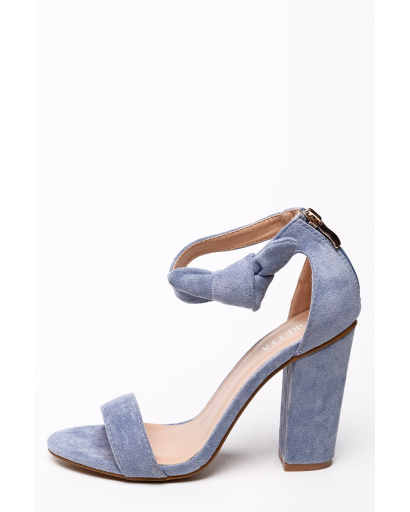 Голубые летние босоножки 35261, Цвет: Голубой, Размер: 38, изображение 2