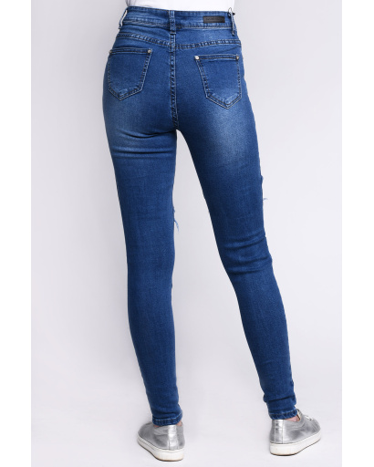 Джинсы Super Skinny -31031-2 30989, Цвет: Синий, Размер: 27, изображение 2