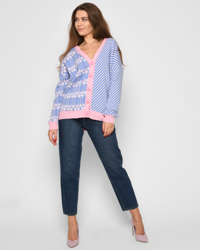 Винтажные джинсы баллоны 52112, Цвет: Синий, Размер: 25, изображение 2