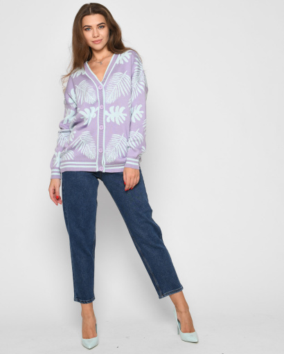 Классические джинсы-бананы 52113, Цвет: Синий, Размер: 25, изображение 5