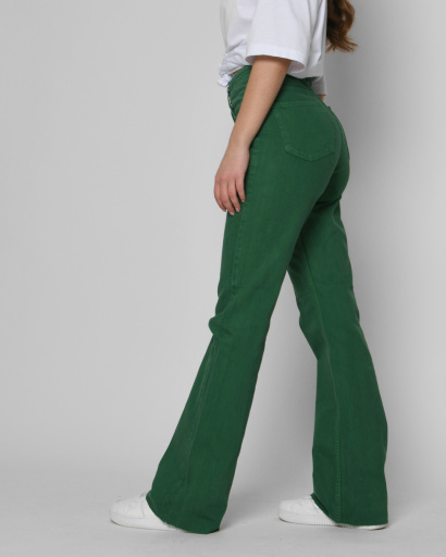 Зеленые джинсы эспаньолы 55107, Цвет: Зеленый, Размер: 26, изображение 3