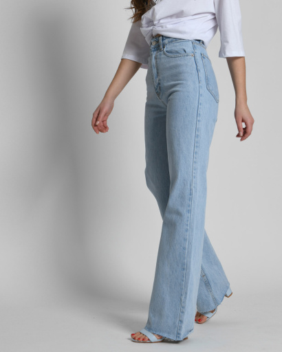 Блакитні джинси еспаньйоли 55110, Колір: Блакитний, Розмір: 26, зображення 4