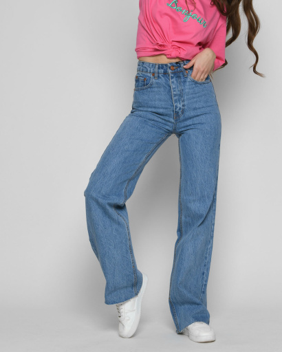 Синие джинсы эспаньолы 55111, Цвет: Синий, Размер: 29, изображение 2