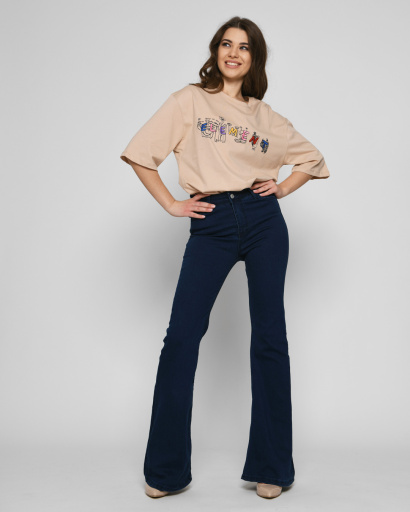 Сині джинси еспаньйоли 55118, Колір: Синій, Розмір: 28, зображення 5