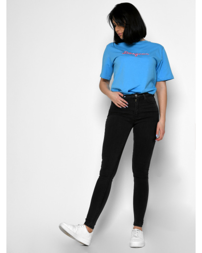 Графитовые джинсы скинни 55126, Цвет: Графит, Размер: 26, изображение 3