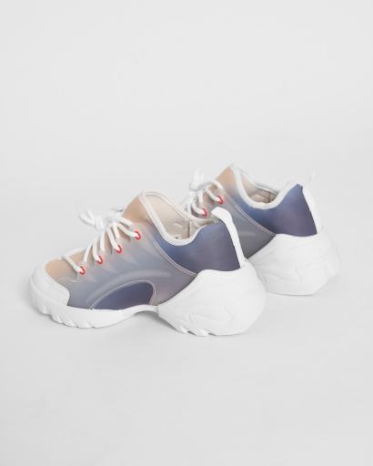 Стильные летние кроссовки 45014, Цвет: Белый, Размер: 37, изображение 3