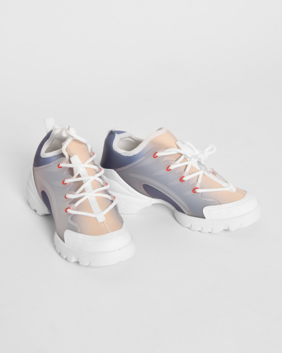 Стильные летние кроссовки 45014, Цвет: Белый, Размер: 37, изображение 4