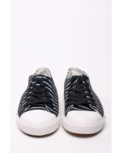 Стильні літні кеди 35227, Колір: Чорний, Розмір: 37, зображення 2