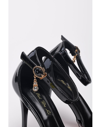 Туфли-лодочки из эко-кожи 35234, Цвет: Красный, Размер: 38, изображение 4