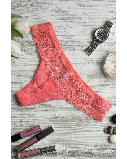 Розовые женские трусики 35167, Цвет: Розовый, Размер: S, изображение 2