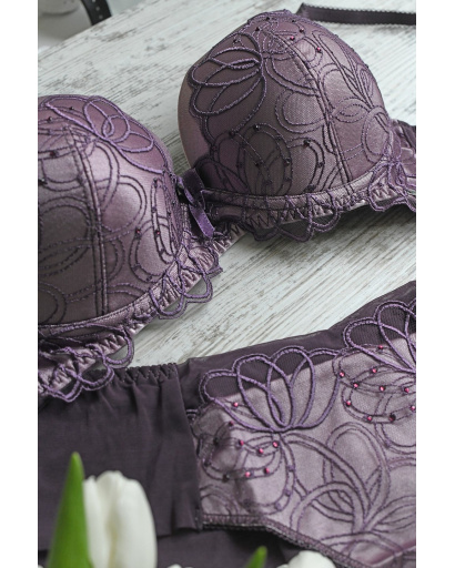 Комплект Mon petit Tillii -31482-19 35150, Цвет: Лавандовый, Размер: 75 В трусики М, изображение 2