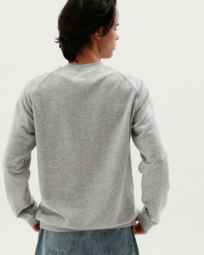 Чоловічий сірий світшот з тринитки 31932, Колір: Сірий, Розмір: L, зображення 3