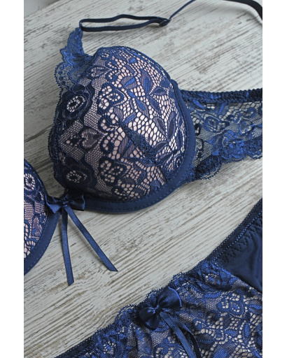 Комплект Mon petit Tillii -31451-2 34802, Цвет: Синий, Размер: 80 В трусики L, изображение 3