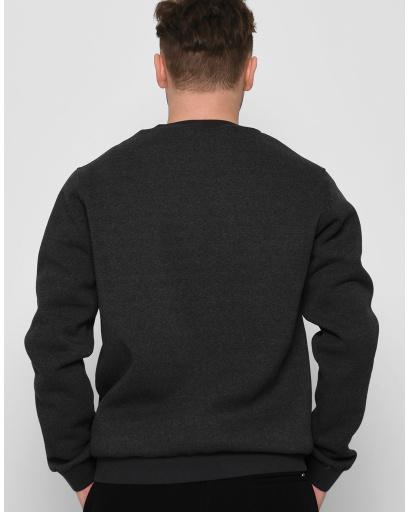 Антрацитовий чоловічий світшот на флісі 29927, Колір: Графіт, Розмір: S, зображення 3