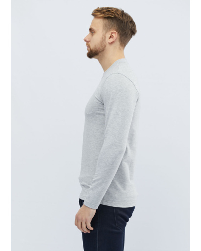 Лонгслив CRC -102-4 29876, Цвет: Серый, Размер: S, изображение 2