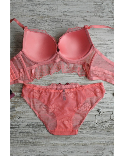 Комплект Mon petit Tillii -31453-14 34812, Цвет: Корал, Размер: 80 В трусики L, изображение 2