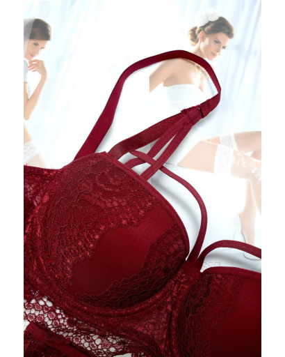 Комплект Mon petit Tillii -31454-16 34814, Цвет: Бургунди, Размер: 70 С трусики S, изображение 2