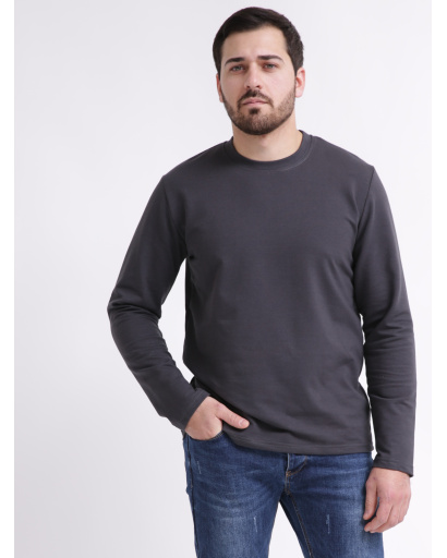 Лонгслив CRC -163-29 55834, Цвет: Графит, Размер: M, изображение 4