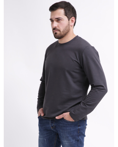 Лонгслив CRC -163-29 55834, Цвет: Графит, Размер: M, изображение 5